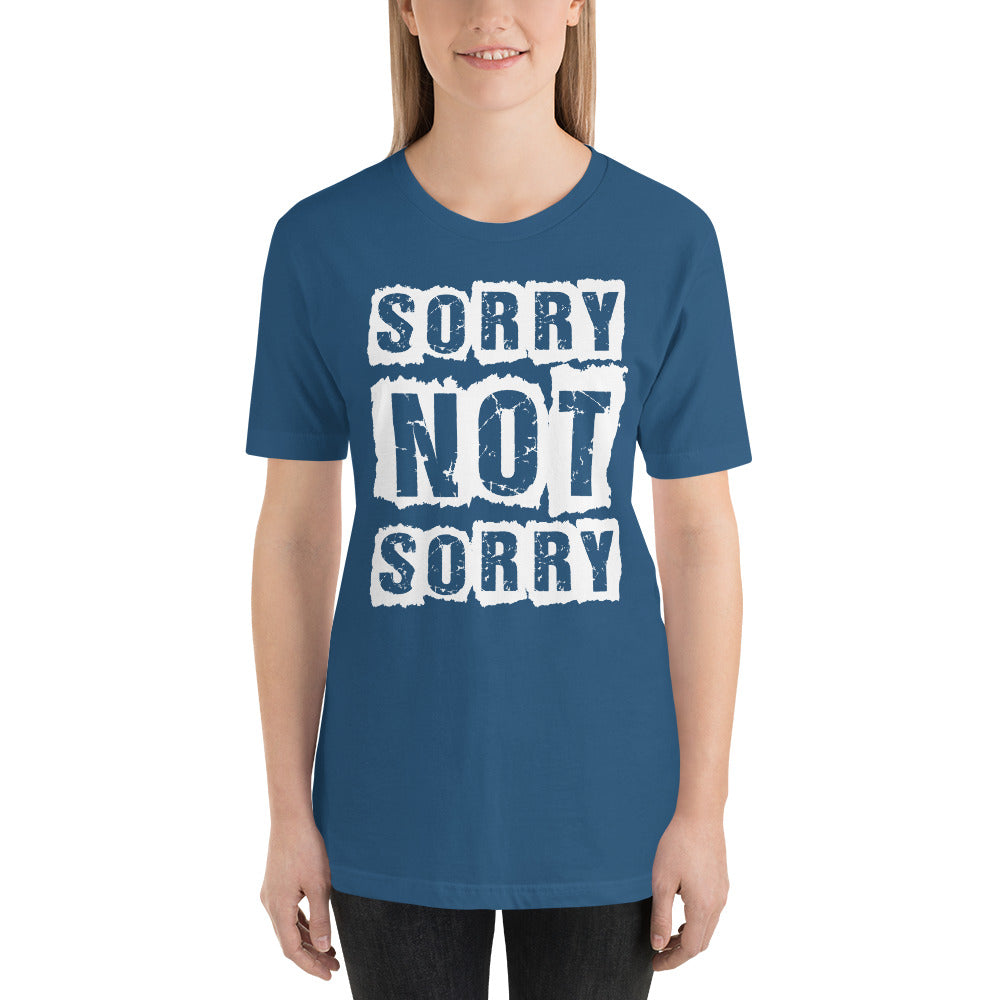 Sorry Not Sorry Short-Sleeve Women T-Shirt