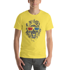 Cool Lion Head Short-Sleeve Unisex T-Shirt