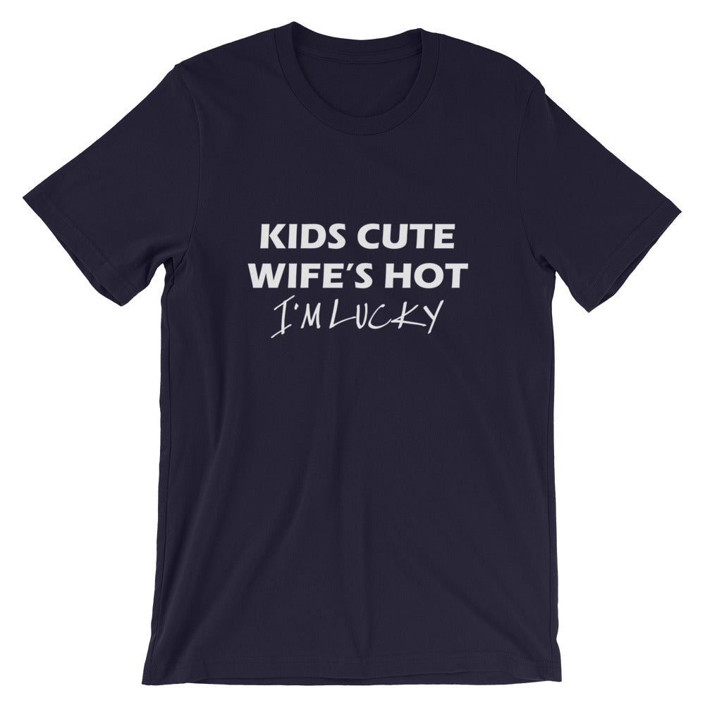 I'm Lucky Short-Sleeve Unisex T-Shirt