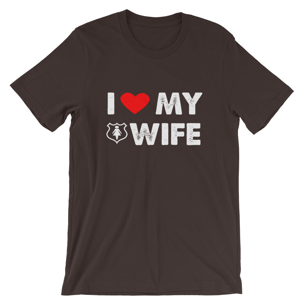 I Love My Wife Short-Sleeve Unisex T-Shirt