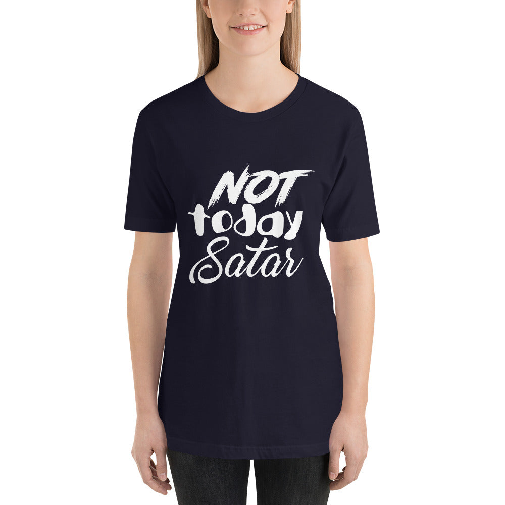 Not Today Satan Short-Sleeve Women T-Shirt
