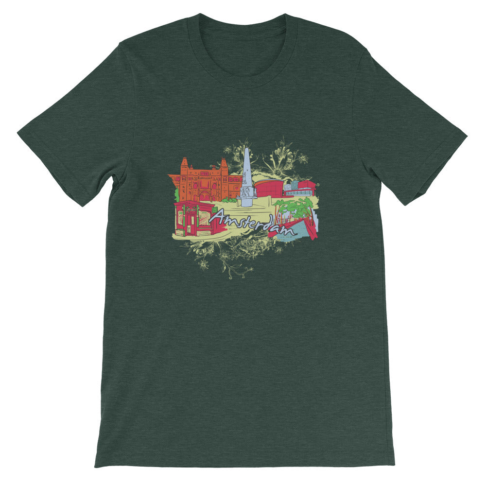 Amsterdam Short-Sleeve Unisex T-Shirt