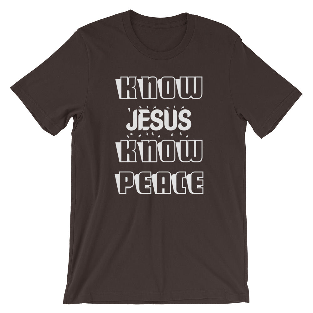 Know Jesus Short-Sleeve Unisex T-Shirt