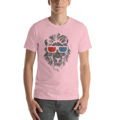 Cool Lion Head Short-Sleeve Unisex T-Shirt