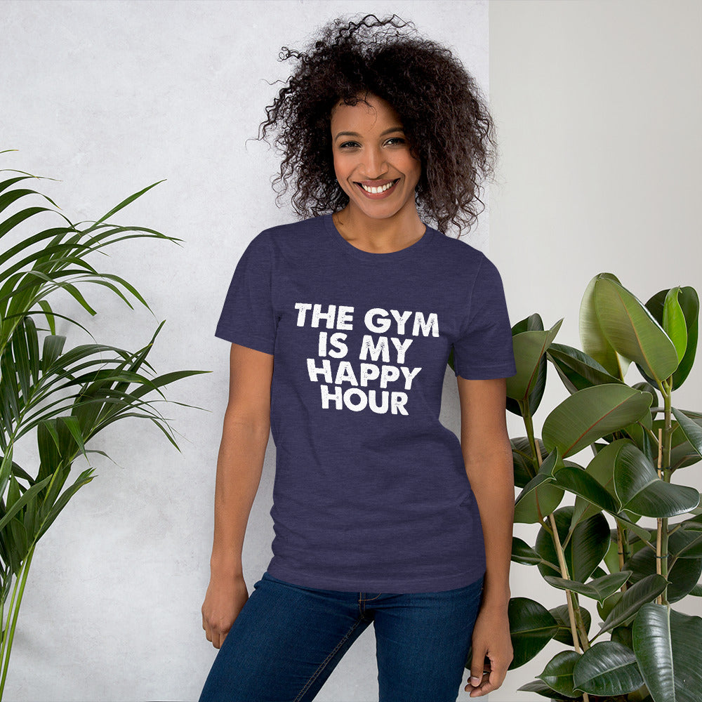 Gym Happy Hour Short-Sleeve Women T-Shirt