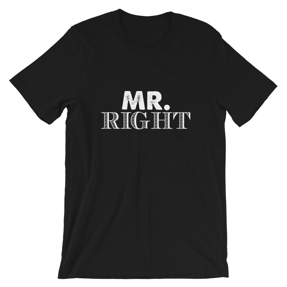 Mr. Right Short-Sleeve Women T-Shirt
