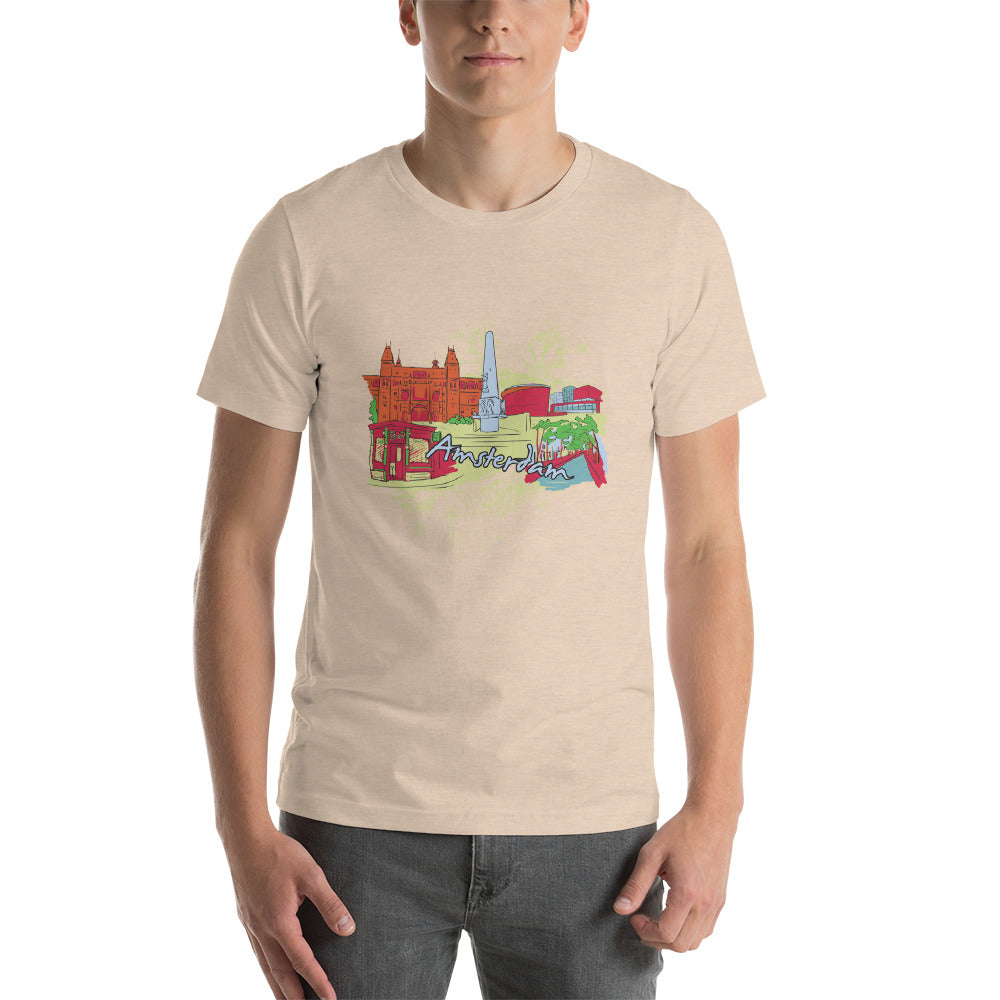 Amsterdam Short-Sleeve Unisex T-Shirt