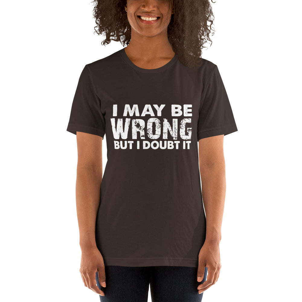 I Doubt It Short-Sleeve Women T-Shirt