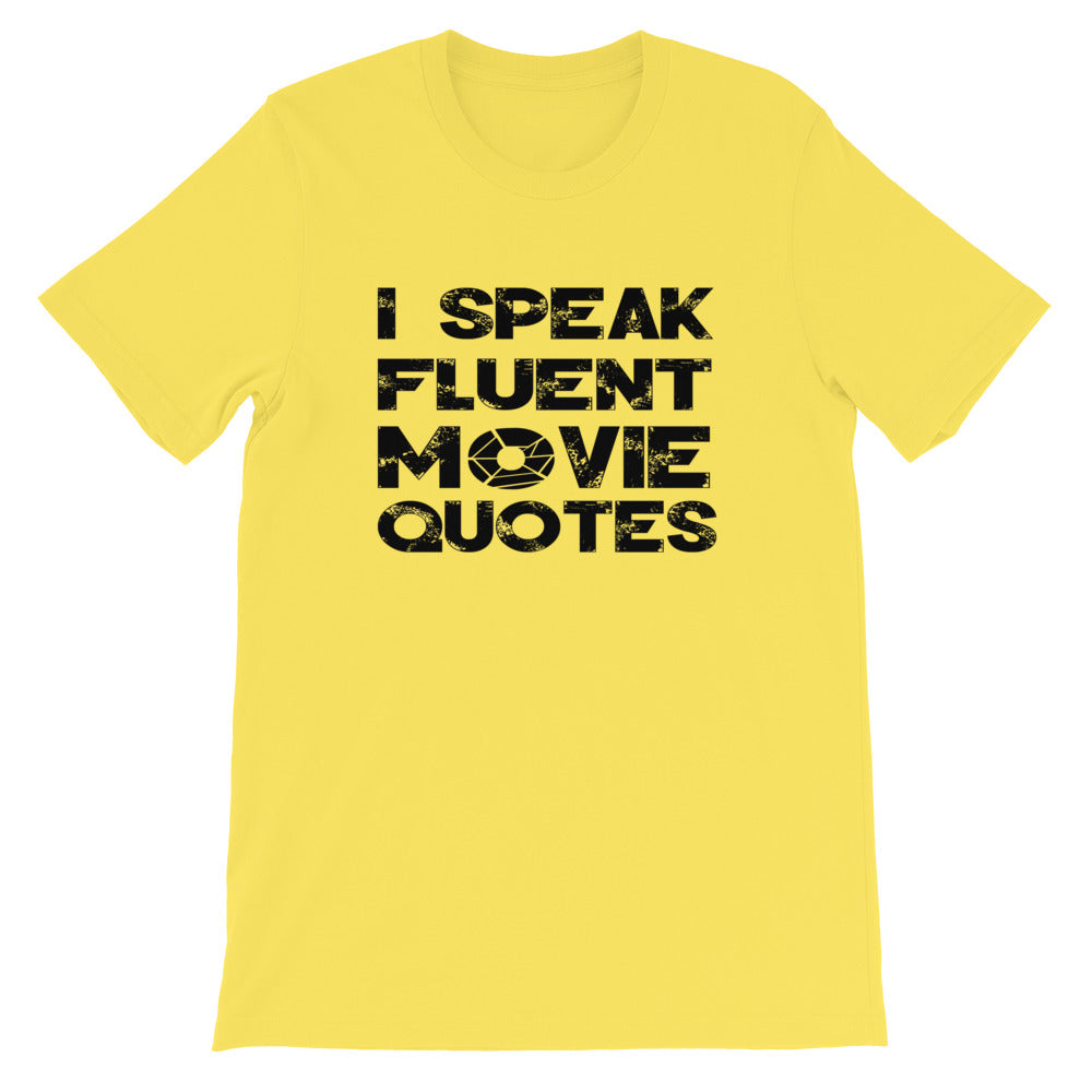 Movie Quotes Short-Sleeve Unisex T-Shirt