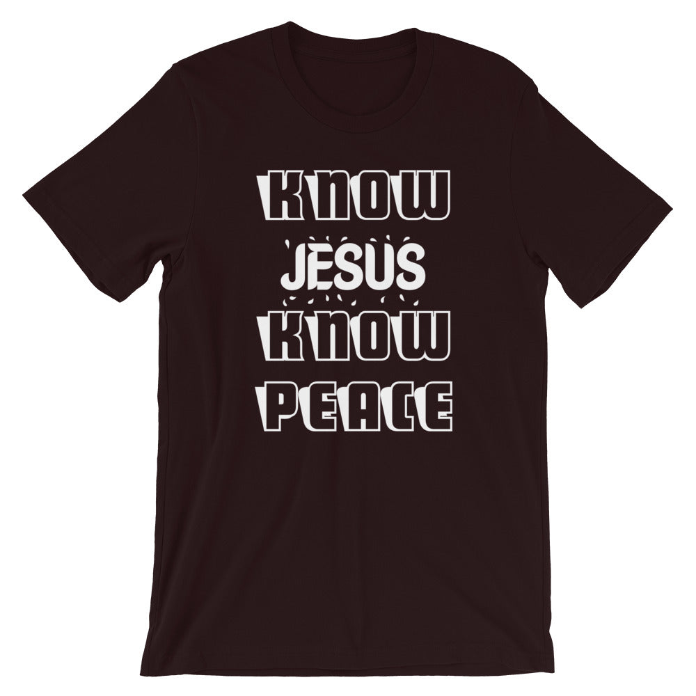 Know Jesus Short-Sleeve Unisex T-Shirt