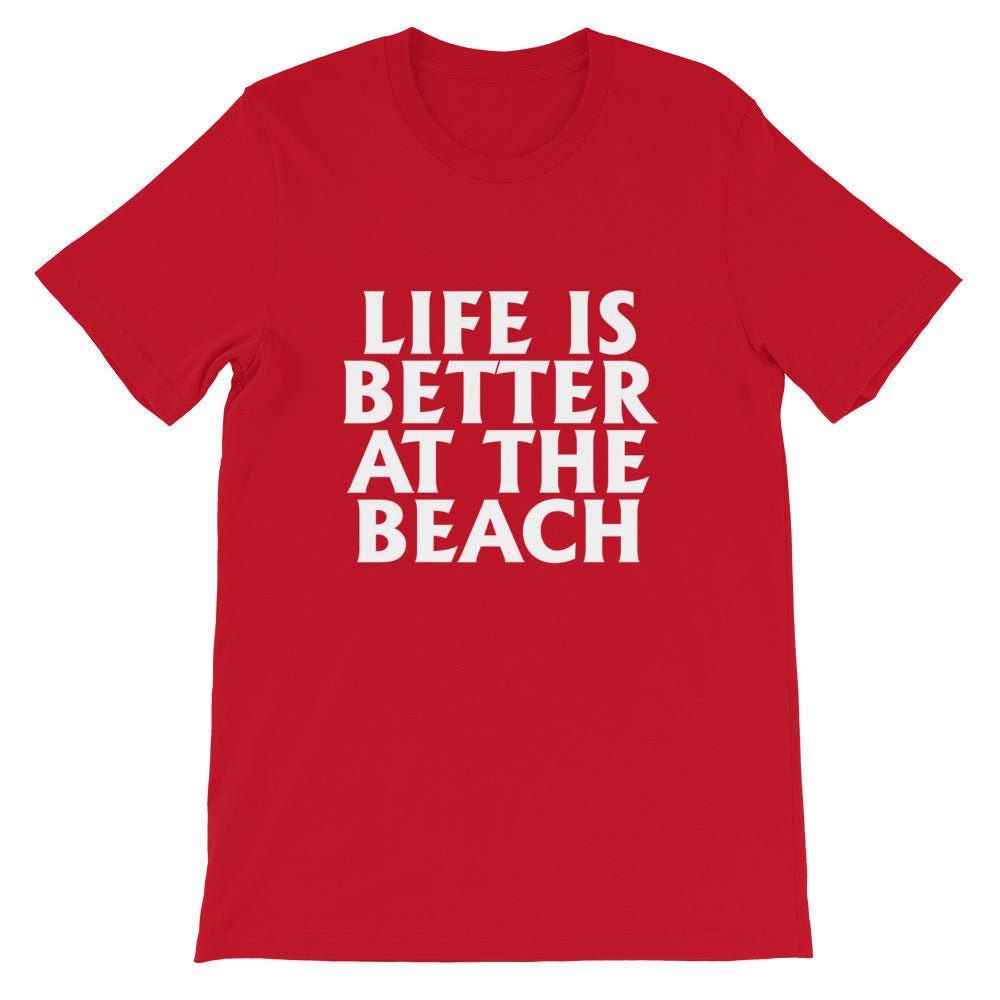 Better At The Beach Short-Sleeve Unisex T-Shirt