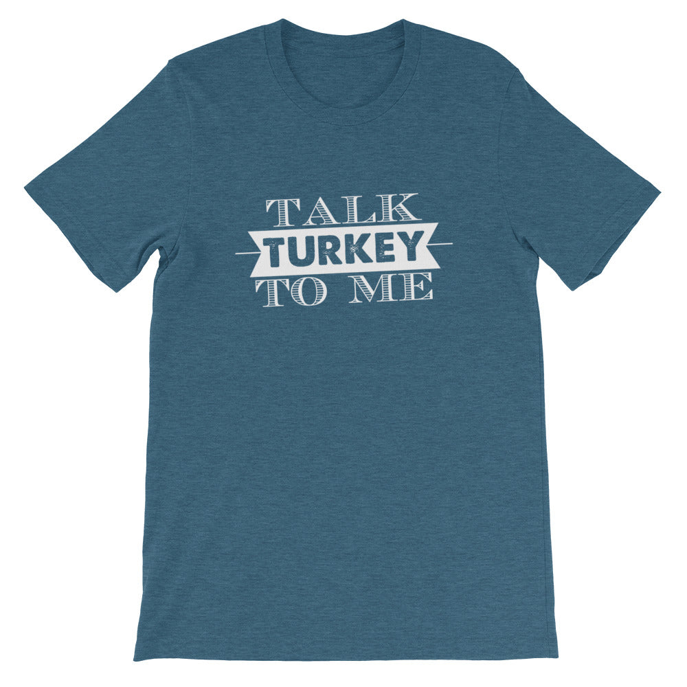 Talk Turkey To Me Short-Sleeve Women T-Shirt