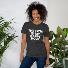 Gym Happy Hour Short-Sleeve Women T-Shirt