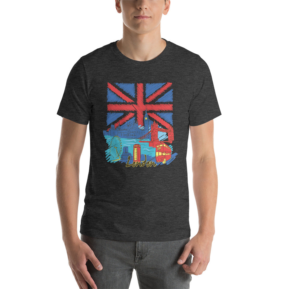 London Short-Sleeve Unisex T-Shirt