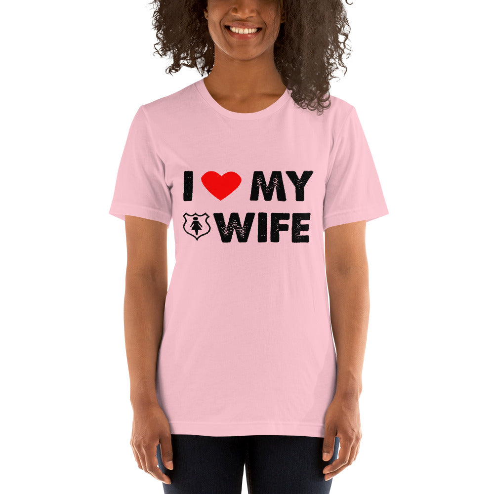 I Love My Wife Short-Sleeve Women T-Shirt