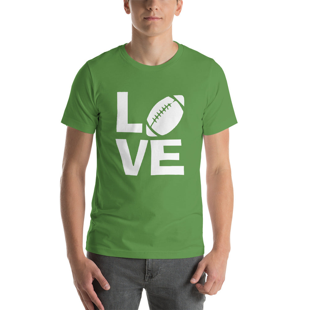 Love Football Short-Sleeve Unisex T-Shirt