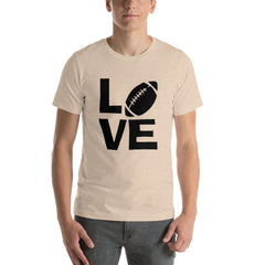 Love Football Short-Sleeve Unisex T-Shirt
