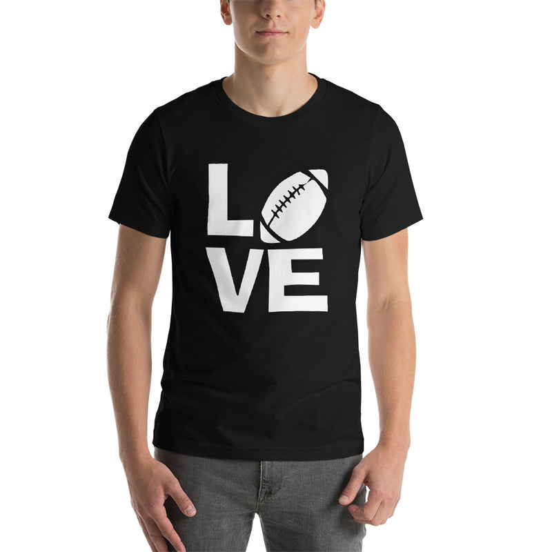 Love Football Short-Sleeve Unisex T-Shirt