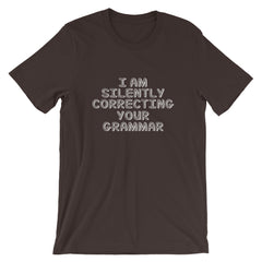 Correcting Your Grammar Short-Sleeve Unisex T-Shirt