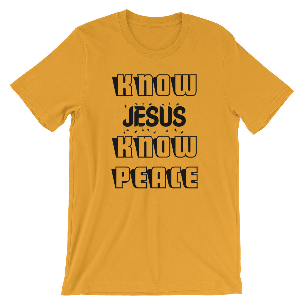 Know Jesus Short-Sleeve Unisex T-Shirt