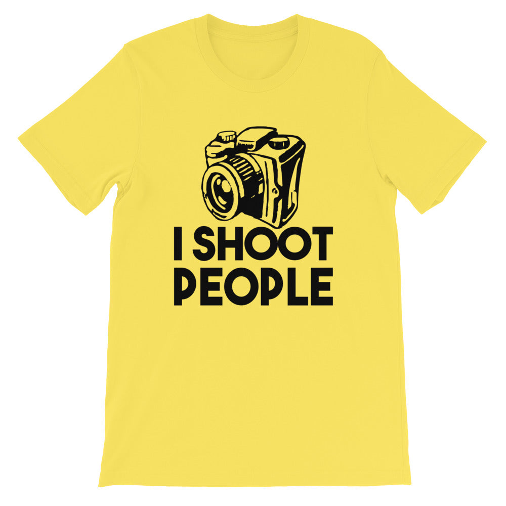 I Shoot People Short-Sleeve Unisex T-Shirt