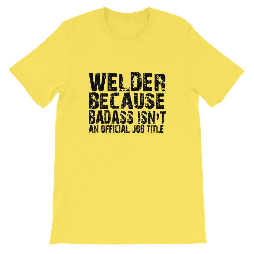Badass Welder Short-Sleeve Unisex T-Shirt