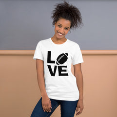 Love Football Short-Sleeve Women T-Shirt