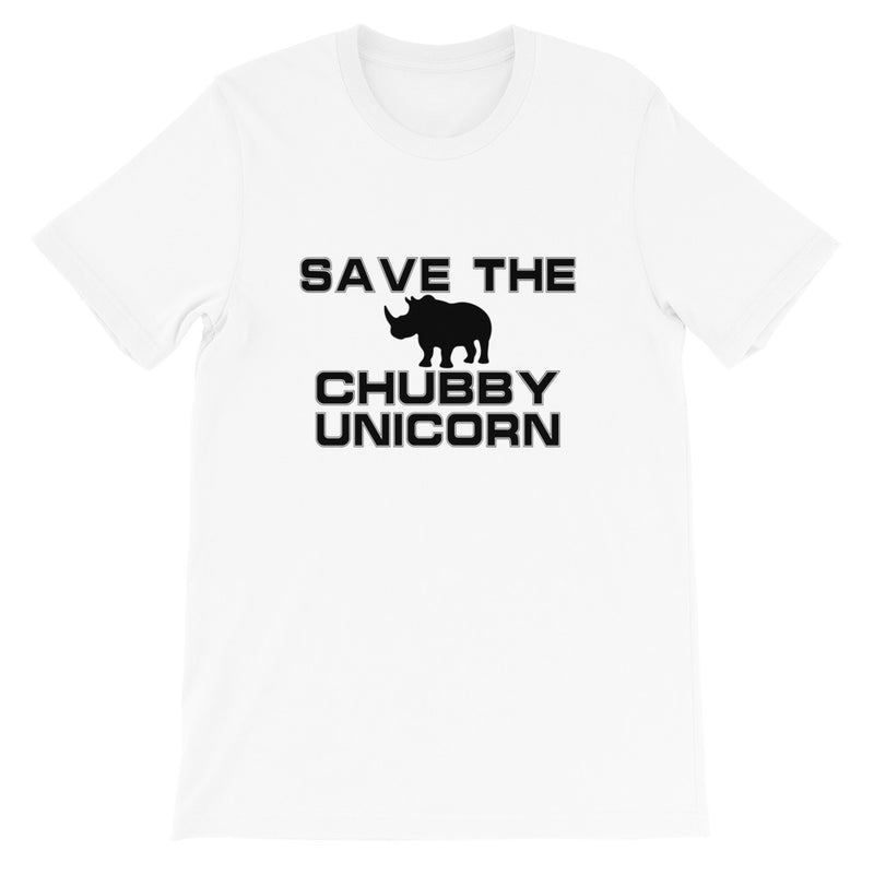 Chubby Unicorn Short-Sleeve Unisex T-Shirt
