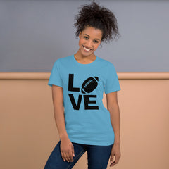 Love Football Short-Sleeve Women T-Shirt