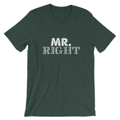Mr. Right Short-Sleeve Women T-Shirt