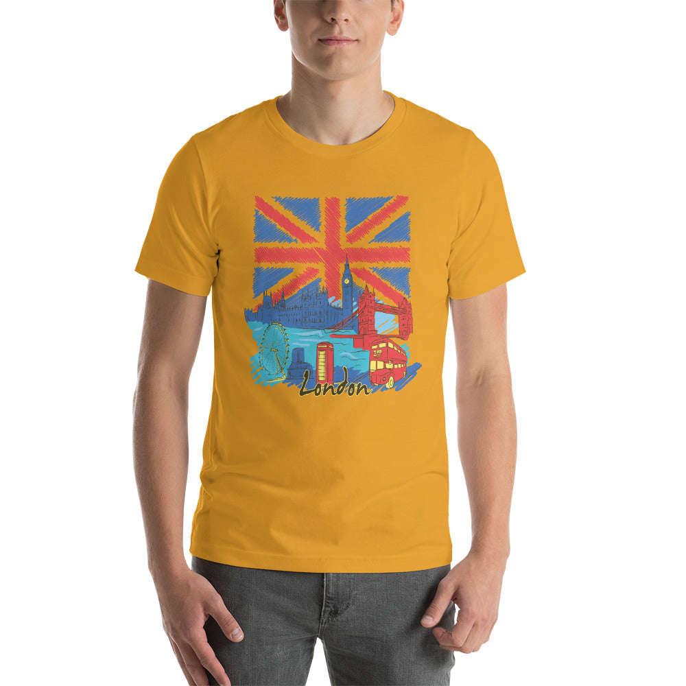 London Short-Sleeve Unisex T-Shirt