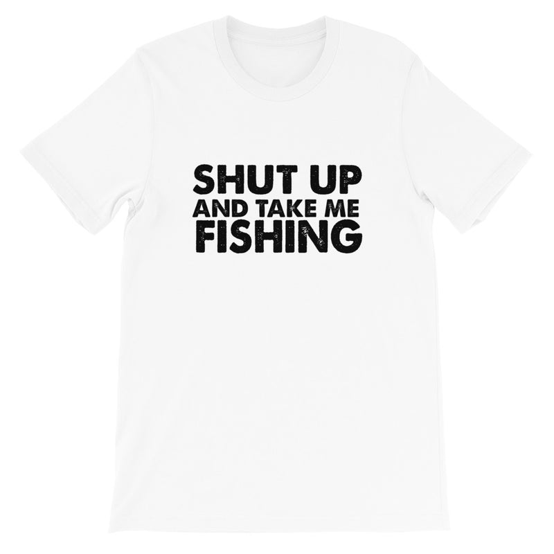 Take Me Fishing Short-Sleeve Unisex T-Shirt
