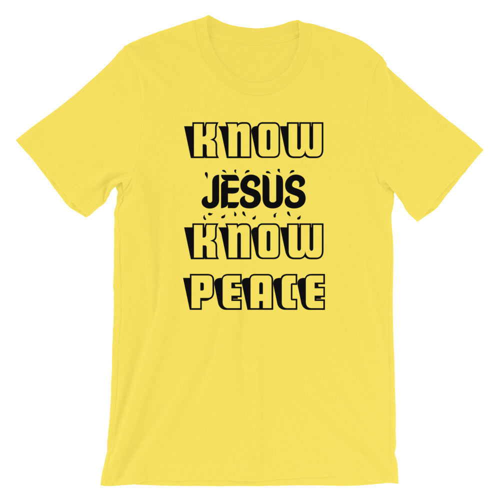Know Jesus Short-Sleeve Unisex T-Shirt
