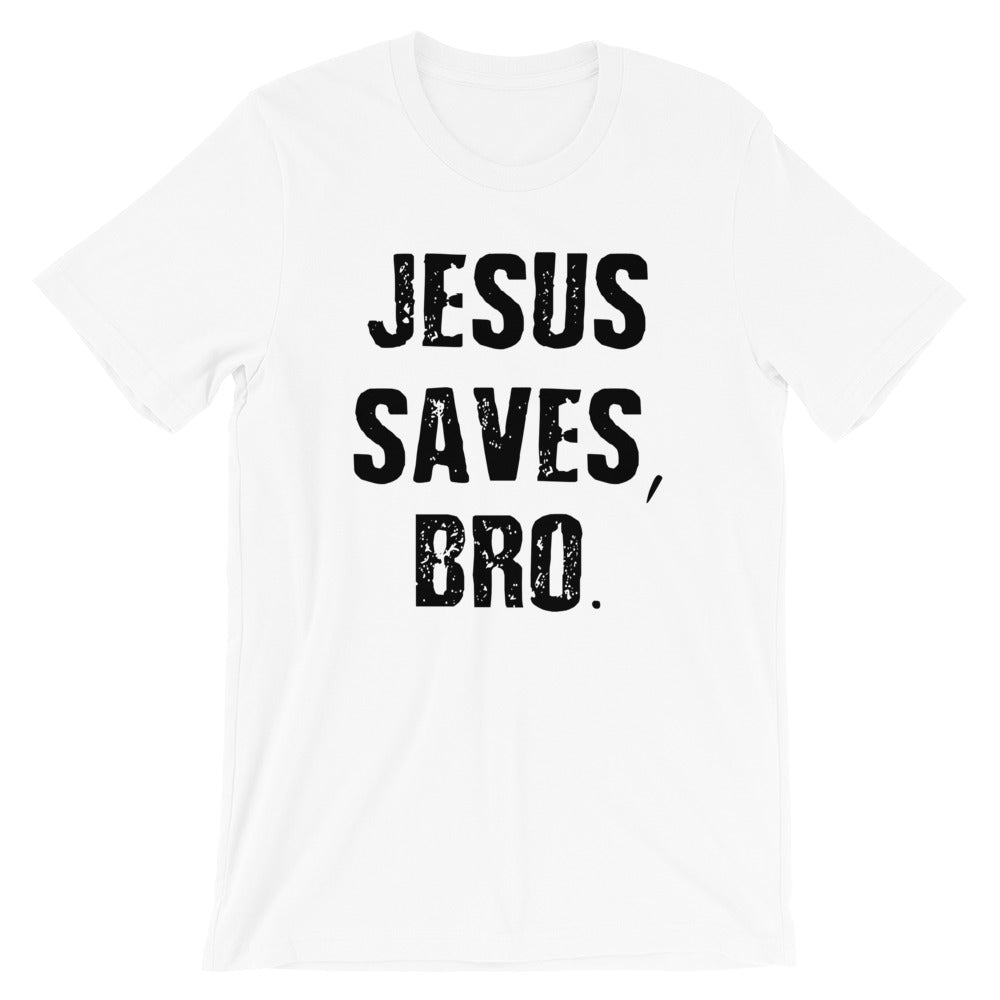 Jesus Saves Bro Short-Sleeve Women T-Shirt