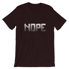 Nope Short-Sleeve Unisex T-Shirt