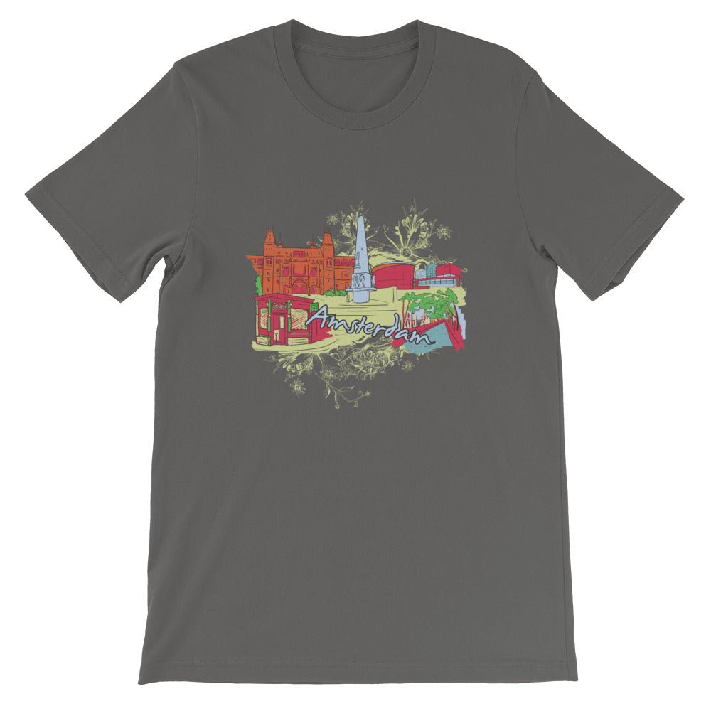 Amsterdam Short-Sleeve Unisex T-Shirt