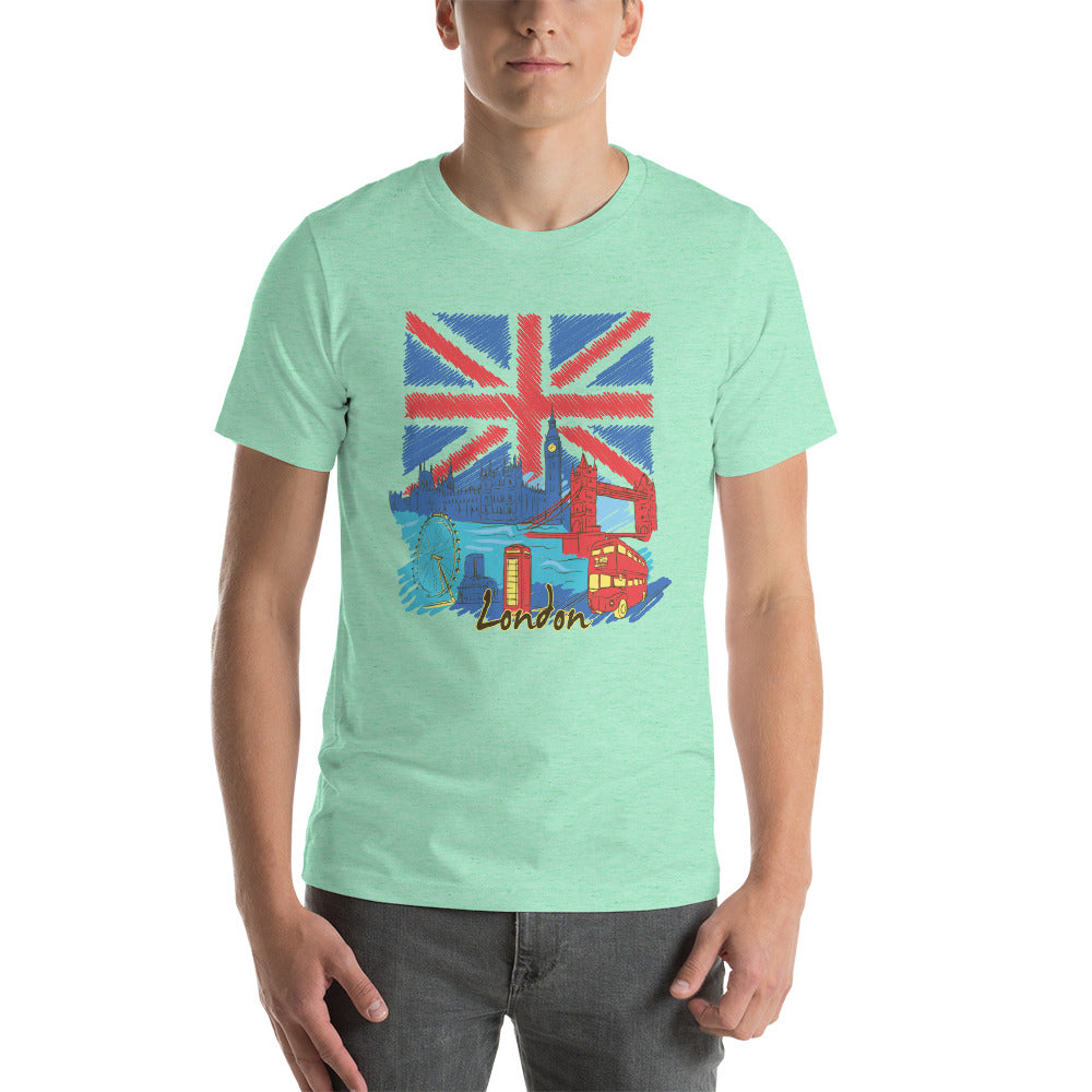 London Short-Sleeve Unisex T-Shirt