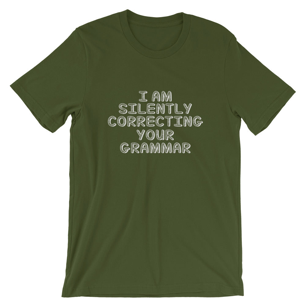 Correcting Your Grammar Short-Sleeve Unisex T-Shirt