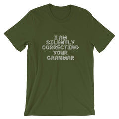 Correcting Your Grammar Short-Sleeve Unisex T-Shirt