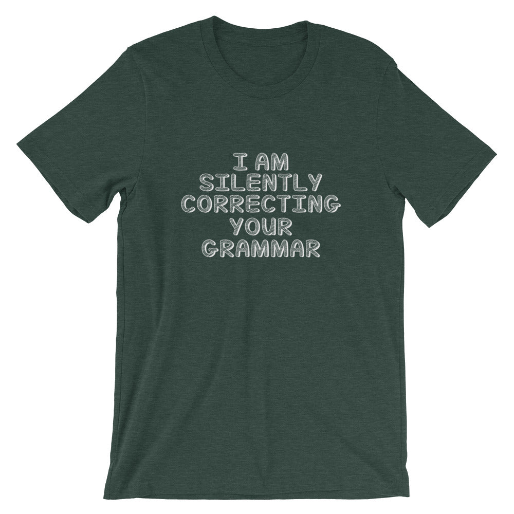 Correcting Your Grammar Short-Sleeve Unisex T-Shirt