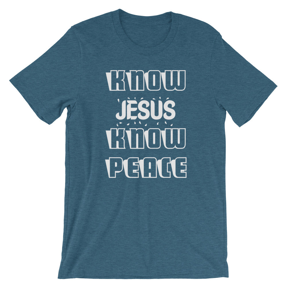 Know Jesus Short-Sleeve Unisex T-Shirt