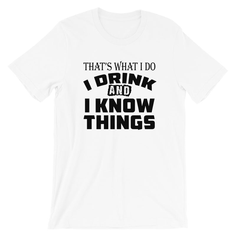 I Know Things Short-Sleeve Women T-Shirt