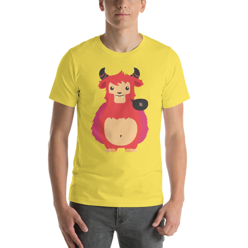 Hello Short-Sleeve Unisex T-Shirt