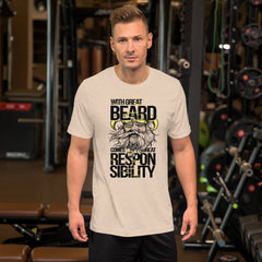 Beard Short-Sleeve Unisex T-Shirt