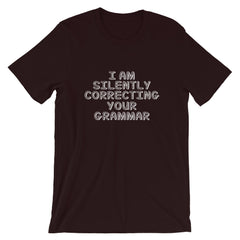 Correcting Your Grammar Short-Sleeve Unisex T-Shirt