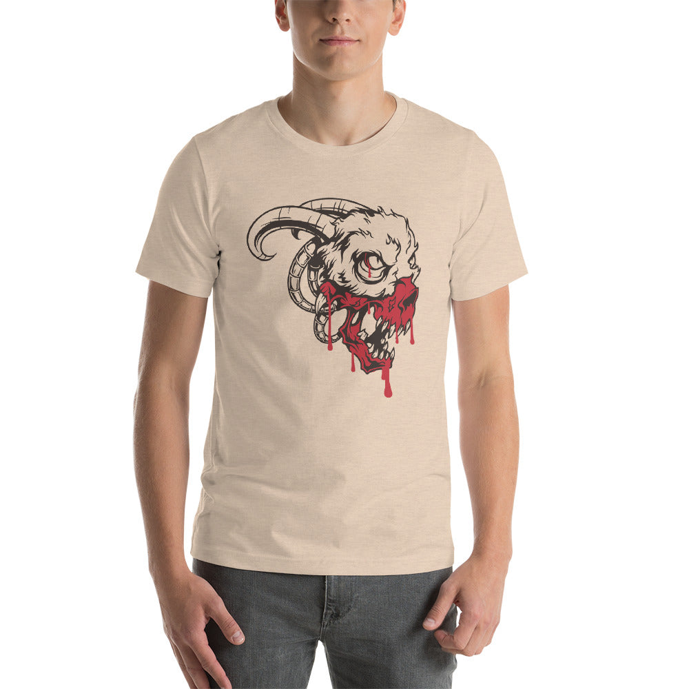 Monster Face Short-Sleeve Unisex T-Shirt