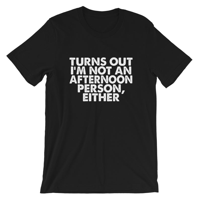 Afternoon Person Short-Sleeve Unisex T-Shirt