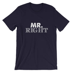 Mr. Right Short-Sleeve Women T-Shirt