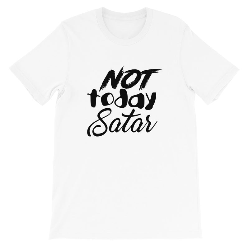 Not Today Satan Short-Sleeve Unisex T-Shirt