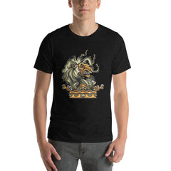 Lion Head Short-Sleeve Unisex T-Shirt
